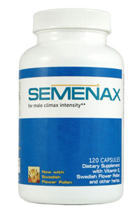 bottle of semenax