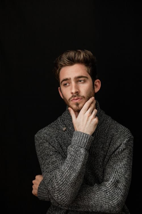 Man is thinking